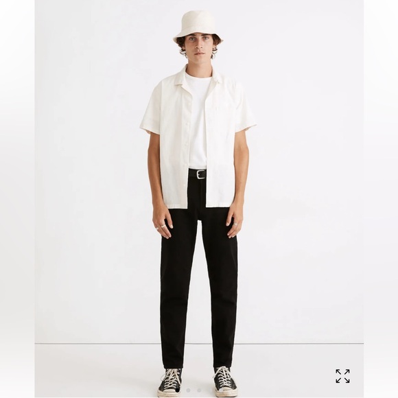 Madewell Other - Madewell Taper Jeans In Saturated Black Wash